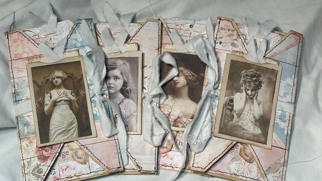 Craft with Me : Envelope style Ephemera Journal  Pocket inspired @CathysGardenllc & FREEBIE