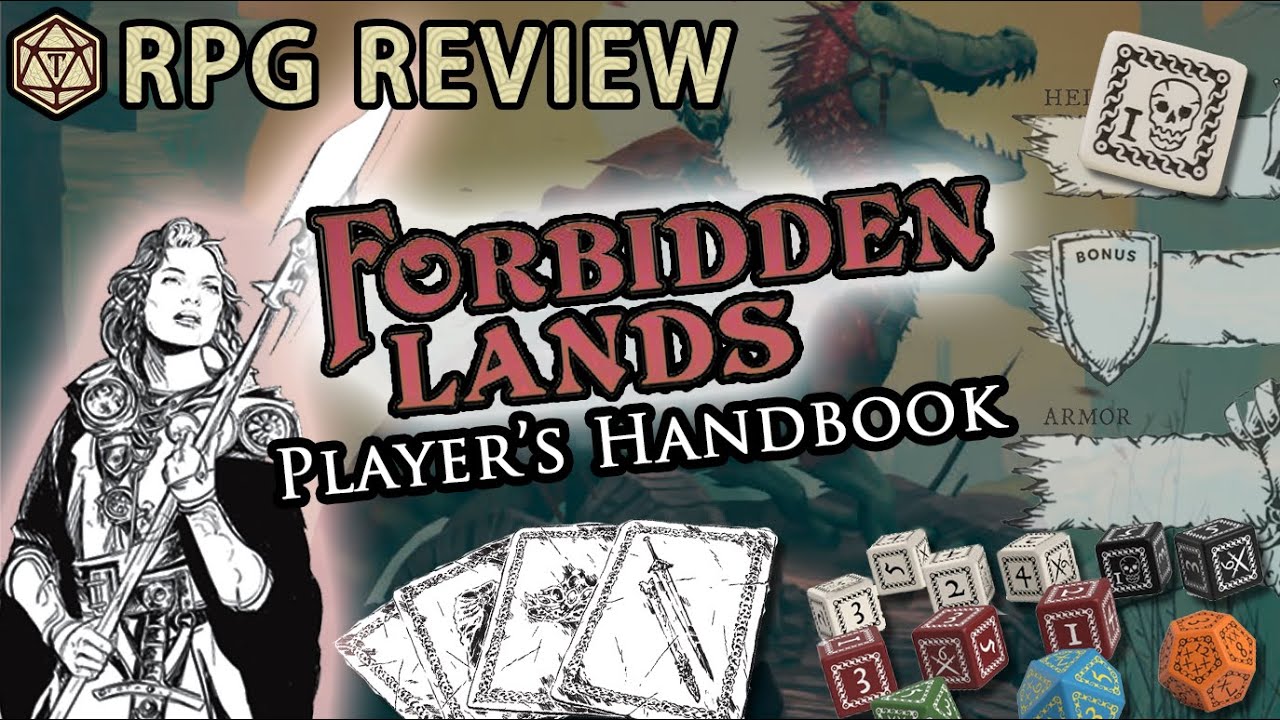Forbidden Lands Player&rsquo;s Handbook: It gets gnarly and dangerous ⚔️ RPG Review & Mechanics