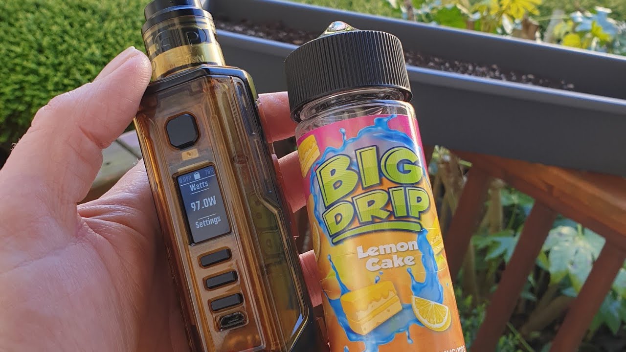 Doozy Vape,,,eliquid BIG DRIP ,Lemon Cake, 70/30 vg pg