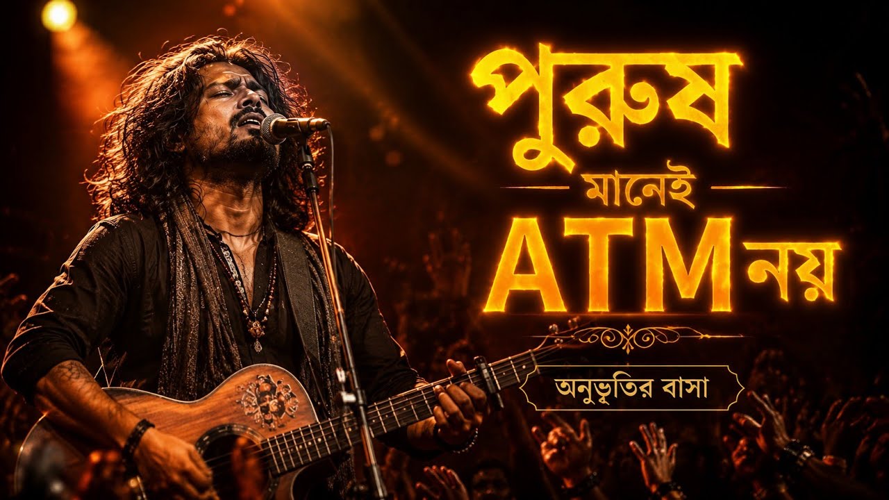 পুরুষ মানেই ATM নয়  | Purush Mane ATM Noy | Bangla Band Song 2026 | অনুভূতির বাসা | Original Version