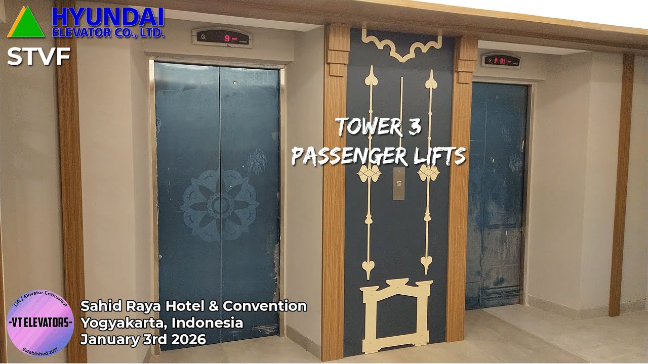Hyundai STVF Passenger Lifts - Sahid Raya Hotel & Convention, Yogyakarta (Tower 3)