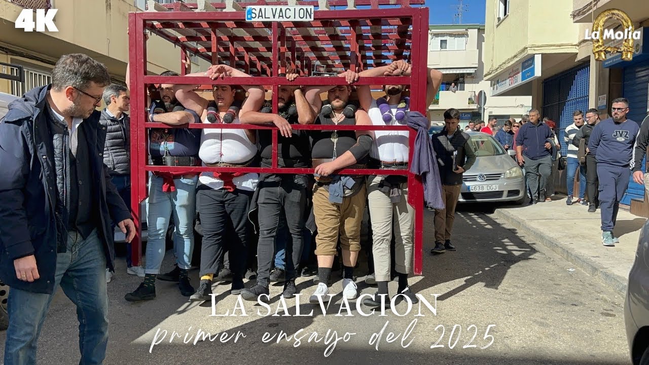 [4K] Primer ensayo del misterio de la Salvación para el martes Santo (Jerez de la Frontera, 2025)