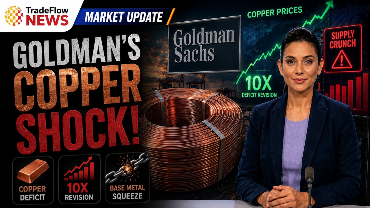 Goldman's Copper Shock: 10x Deficit Revision Triggers Base Metal Squeeze!