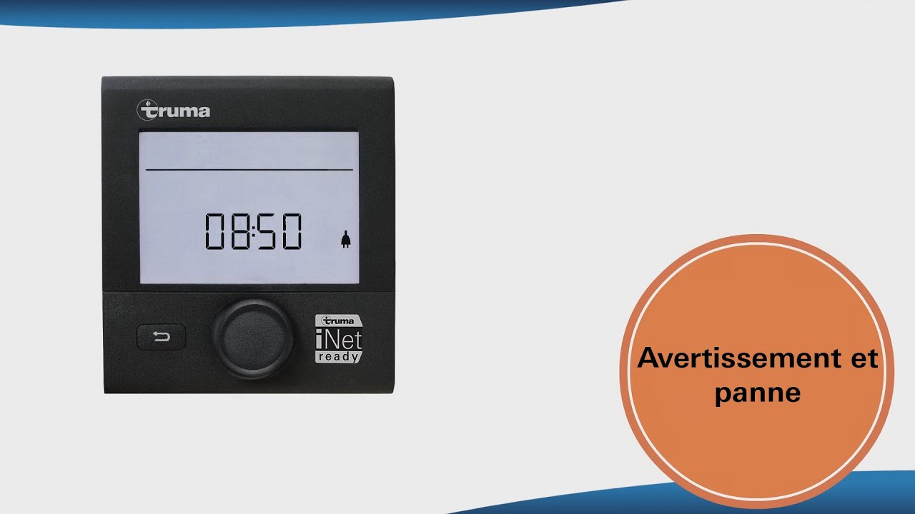 Truma CP plus - iNet ready,   Chapitre 8, Avertissement et panne