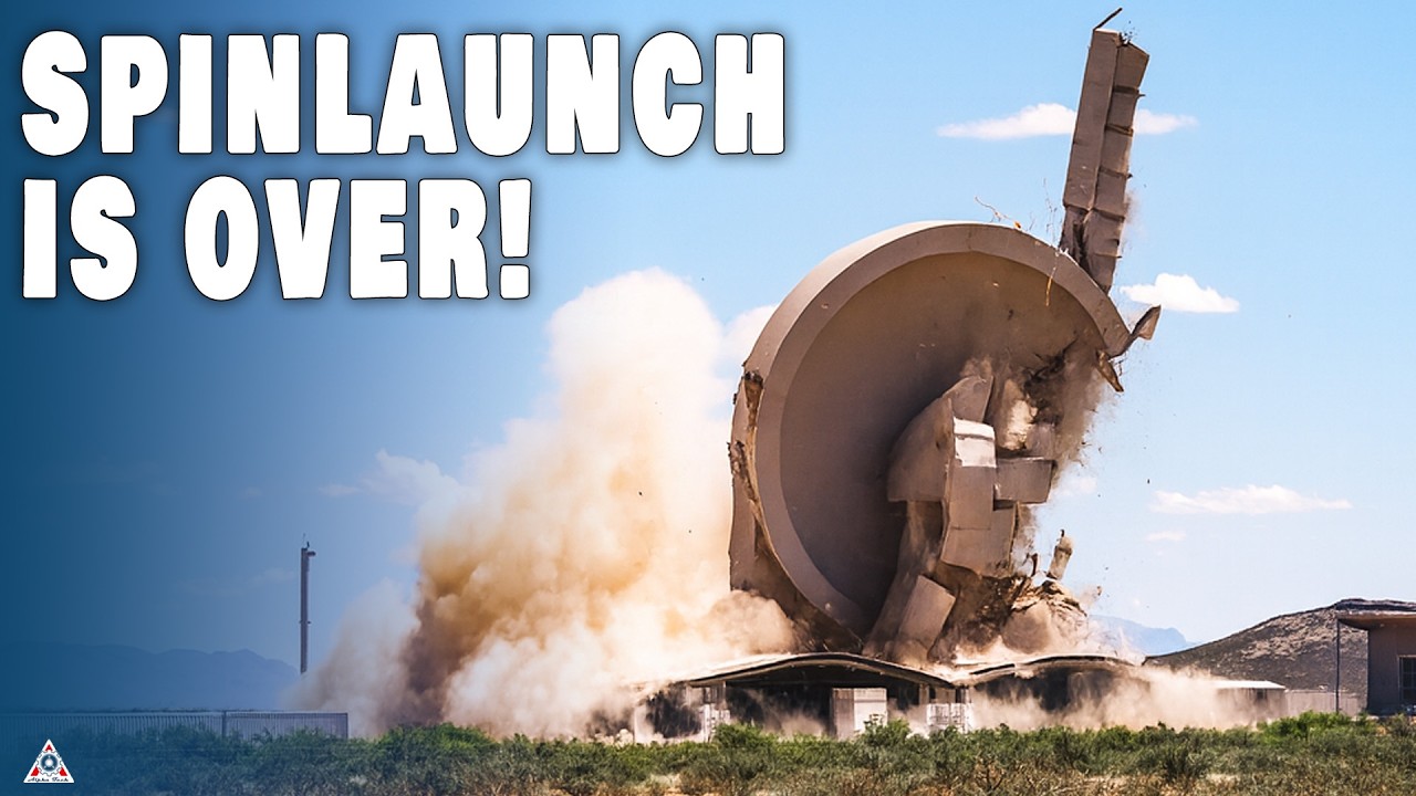 What Exactly Happened To SpinLaunch & The Orbital Accelerator? Never Again...