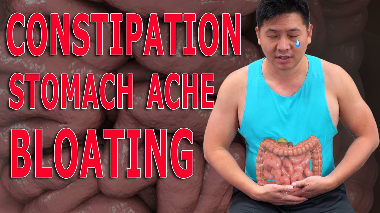 Relieve Bloating Gas + Constipation! | 3 DIY Exercises To Help POOP Better | Visceral Mobilization