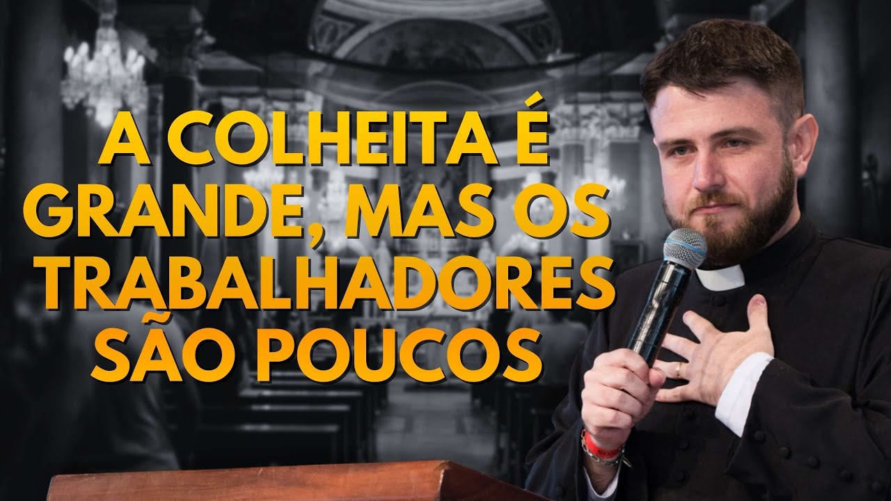 A messe é grande, mas os trabalhadores são maiores! Padre Mario Sartori