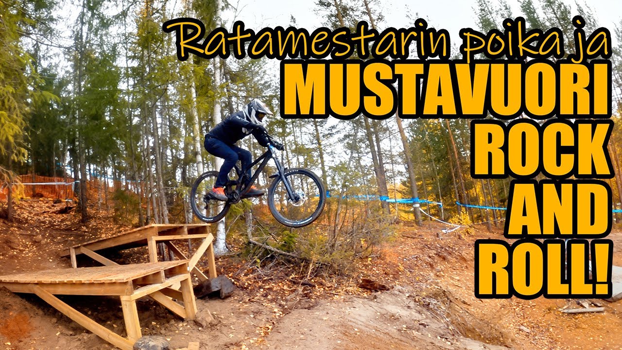 Ratamestarin poika ja Mustavuori rock'n'roll! | Mustavuori Bike Park | Canyon Sender 6