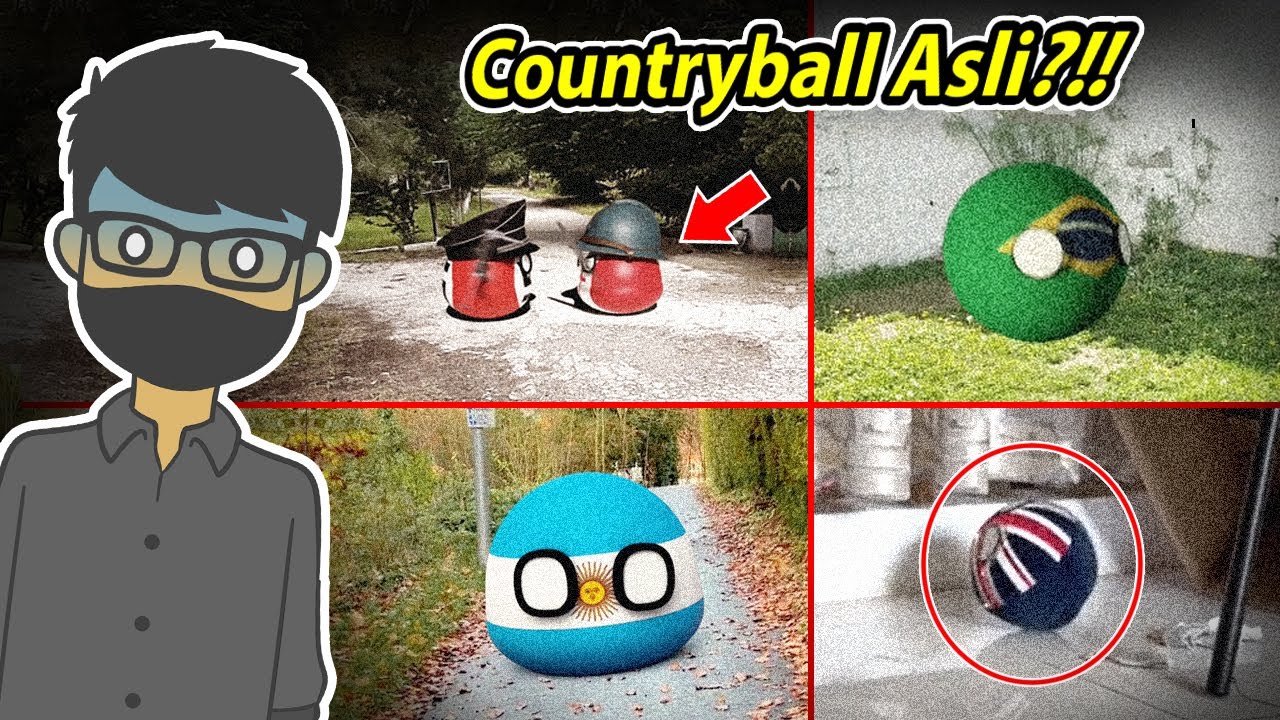 PENAMPAKAN COUNTRYBALLS DI DUNIA NYATA
