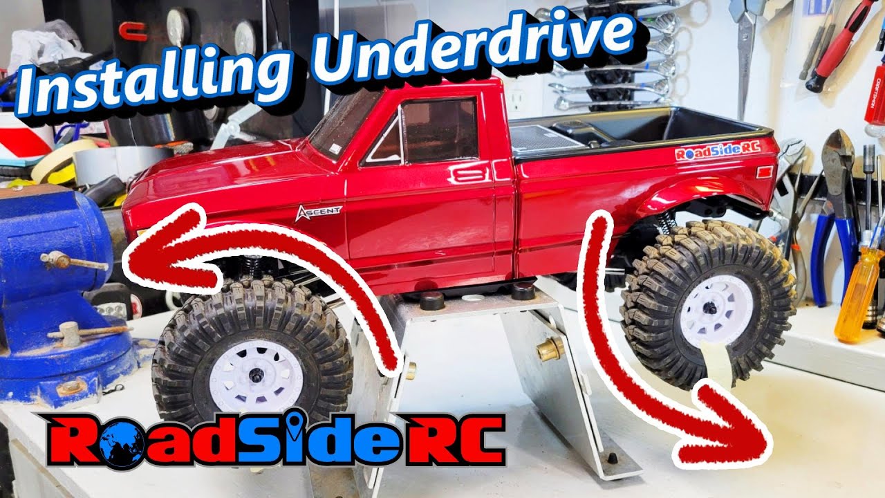 Как добавить понижающий привод в Redcat Ascent Crawler