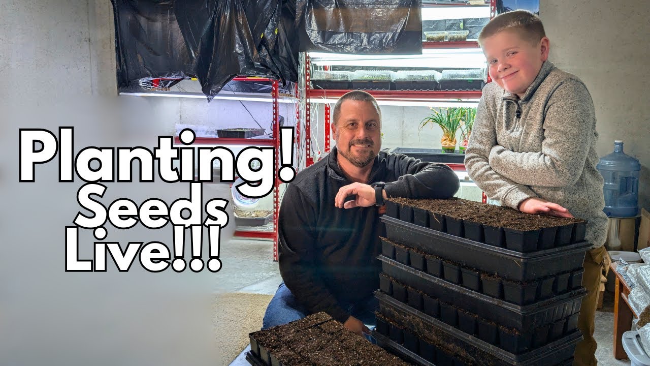 Live: Planting February Seeds!!!