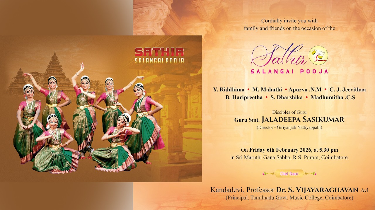 Giriyanjali Nattiyappalli Presents Sathir Salangai Pooja on 06.02.2026