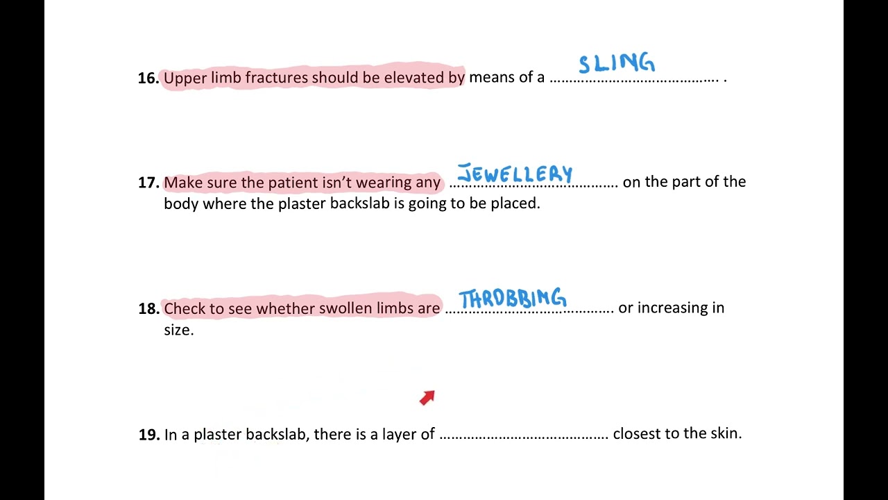 OET READING PRACTICE 4 PART-A (SHORT PHRASE/ANSWERS)