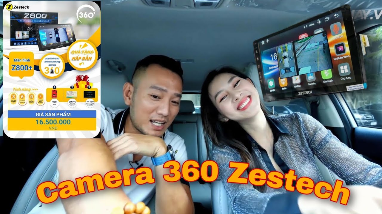 Đại Lý Lắp Đặt Camera 360 Độ Zestech | Thành Phát Auto