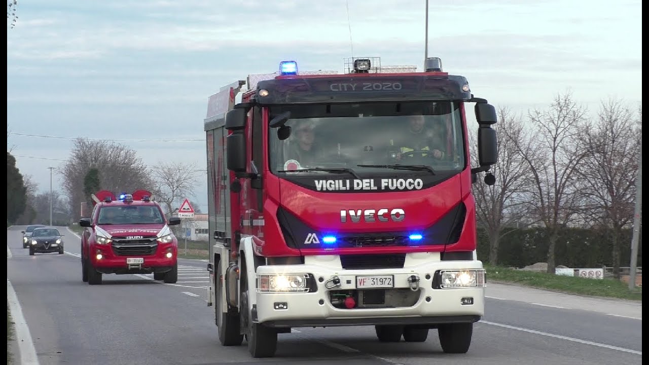 APS Iveco City 2020 & AIB Isuzu D-Max VVF di Fano in Emergenza / Italian Fire Brigade in Emergency