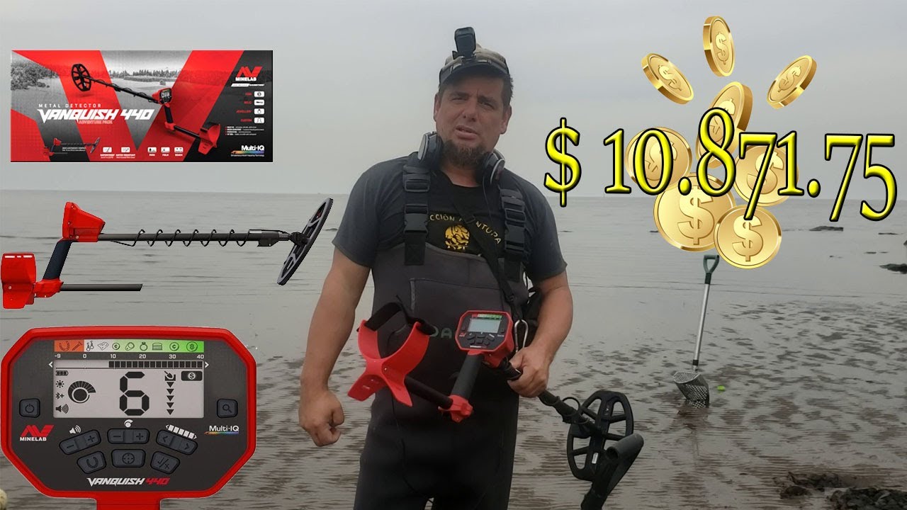 МЕТАЛЛОИСКАТОР VANQUISH 440 - Я ПРОВЕРИЛ ЕГО ГЛУБОКО В РЕКЕ И НАЙТИ ВСЕГО $10 871!