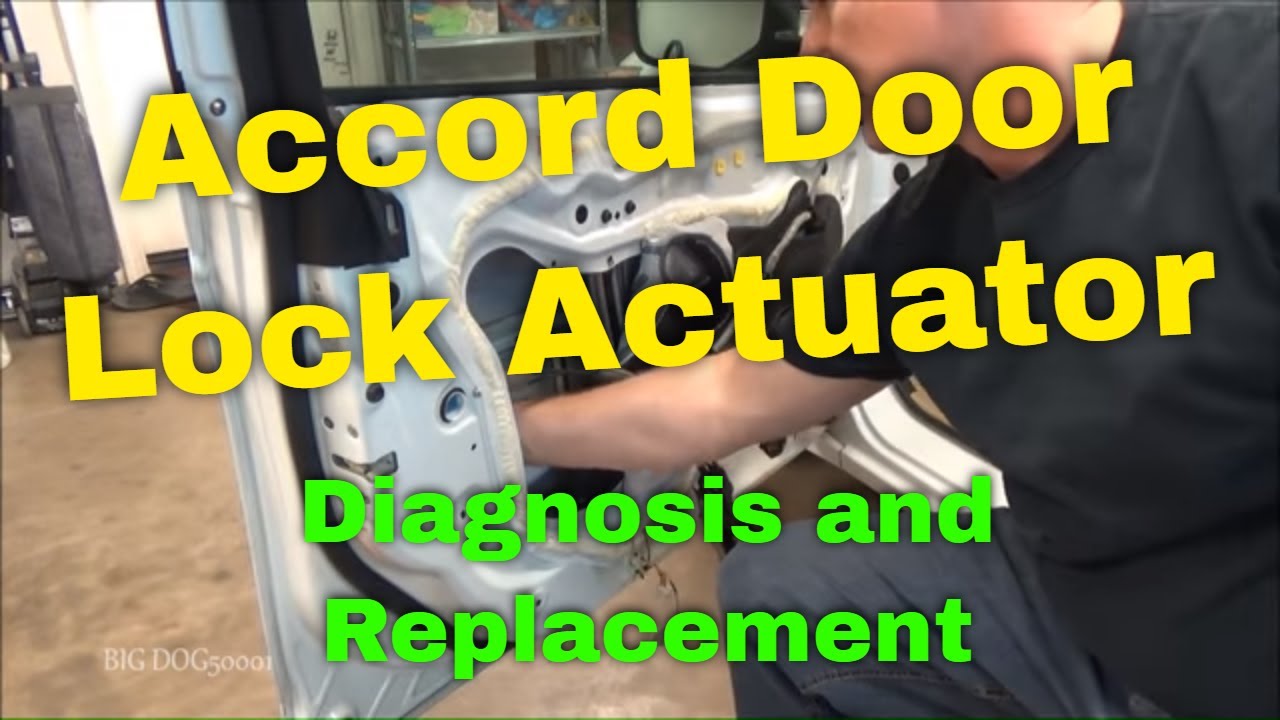 2012 Honda Accord Door Lock Actuator Replacement (2008-2012 Similar)