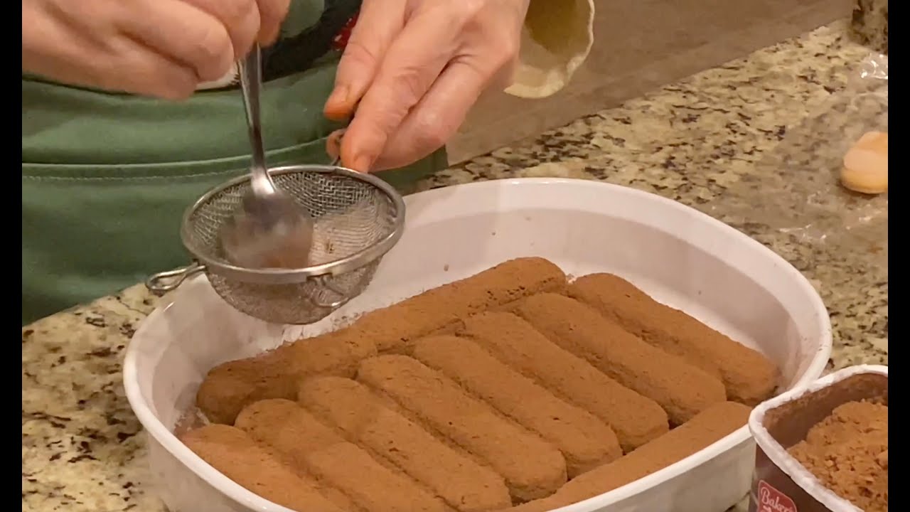 Tiramisu (family recipe) by an Italian from the region of Campania, Italy.