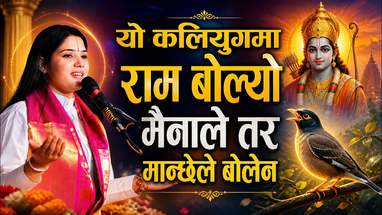 Devi Pratibha Ji “यो कलियुगमा राम बोल्यो मैनाले” #devipratibha #devipratibhaji #pratibhaji #deviji
