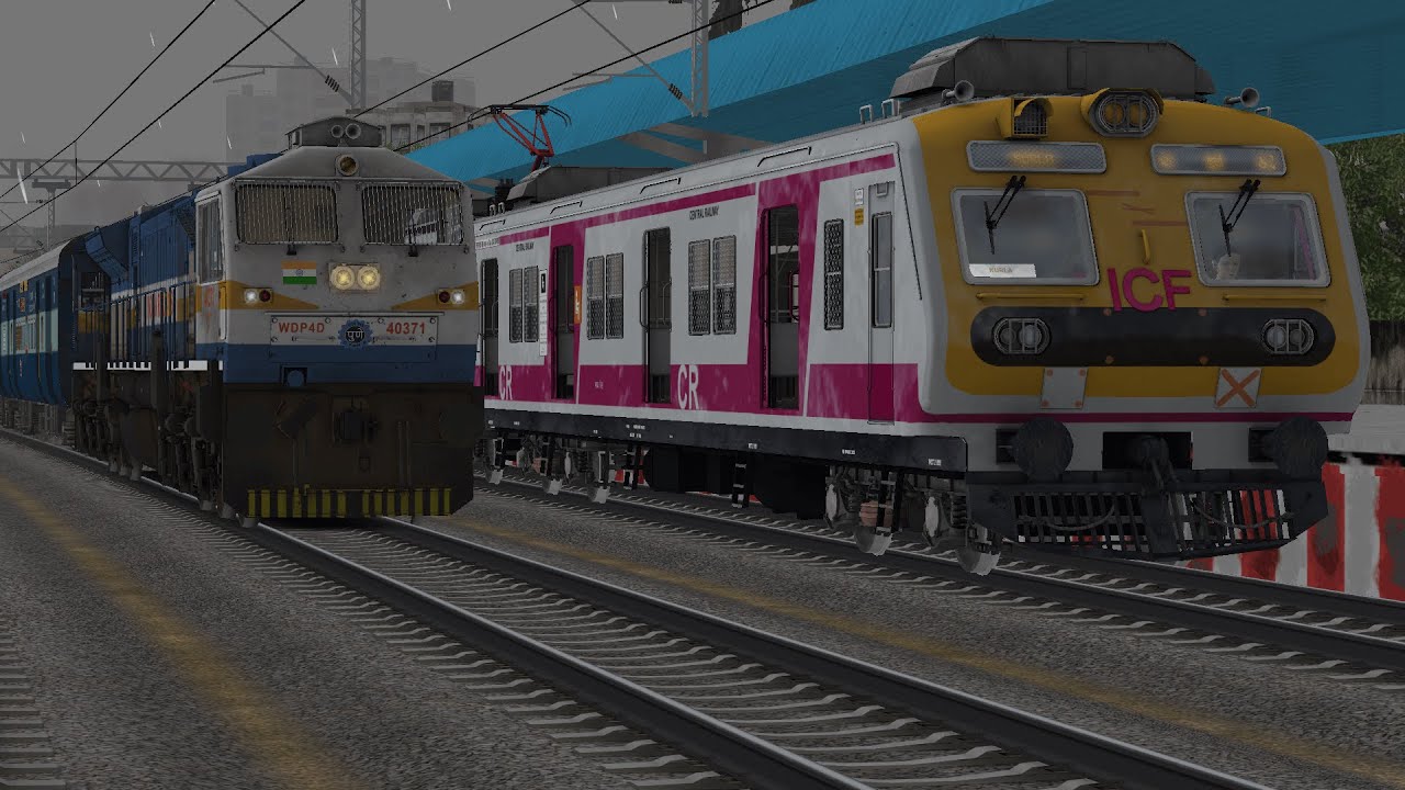 CR Local Train|| Lonavala-Pune Local || Journey till Pune ||IR-MSTS|| Open Rails||