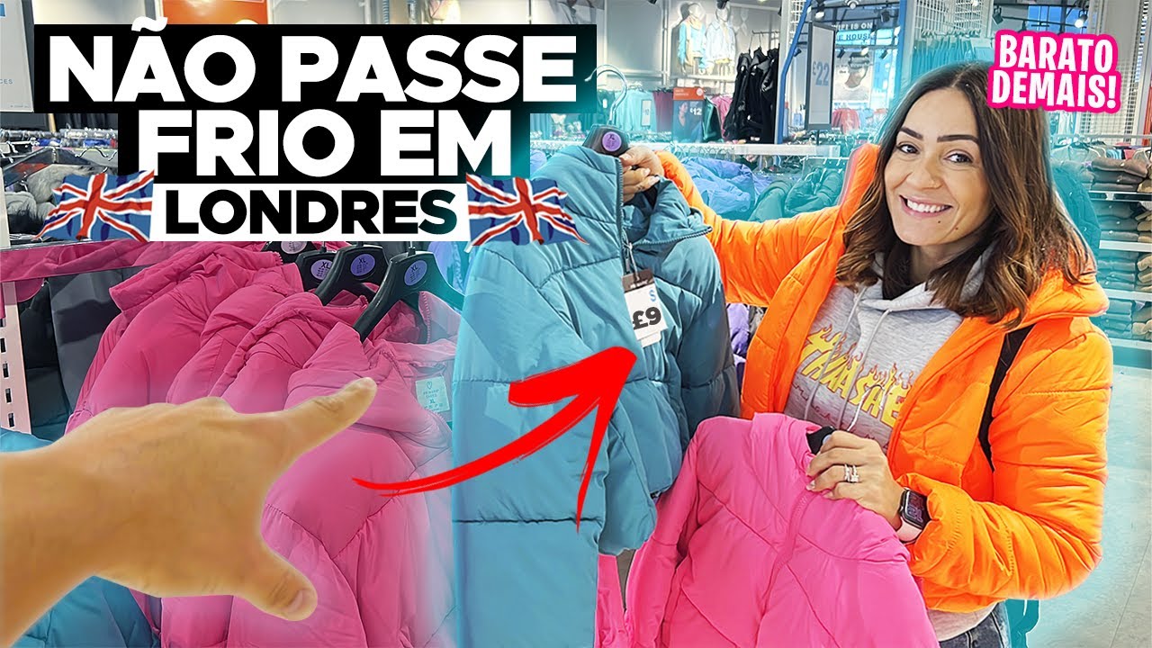INACREDITÁVEL OS PREÇOS DAS ROUPAS DE FRIO EM LONDRES | PRIMARK