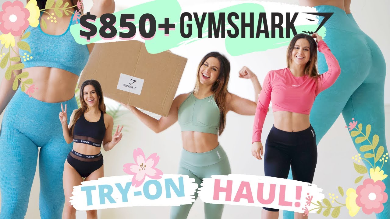 AWE YEAH! $850+ GYMSHARK HAUL TRY ON NEW RELEASES TRAINING VITAL CAMO COMBAT 2020 | ASHLEY GAITA