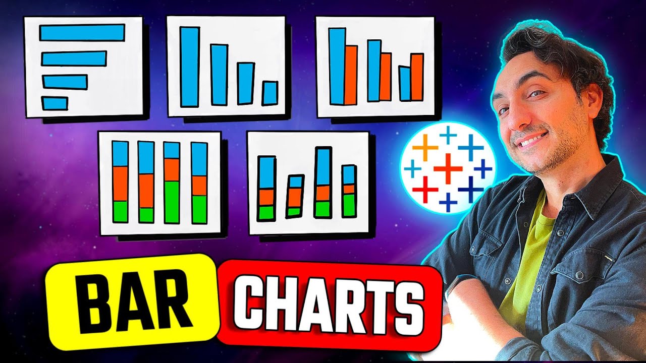 Tableau Charts: Bar Charts | #Tableau Course #104