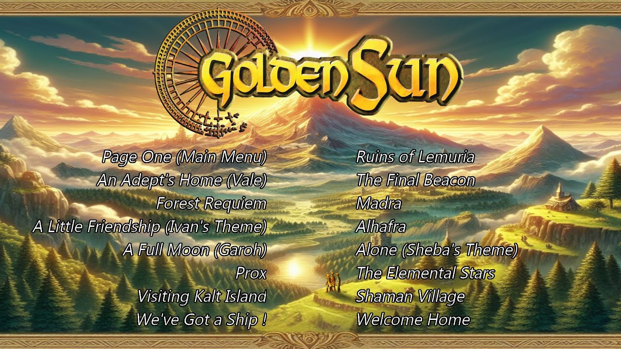 Golden Sun & Golden Sun : The Lost Age - Lo-Fi collection
