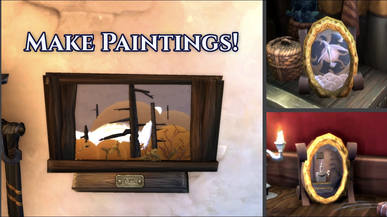 How to Make Paintings in WoW Housing