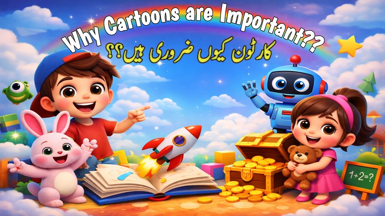 Cartoon Kyun Zaroori Hain? | Benefits of Cartoon Watching for Kids