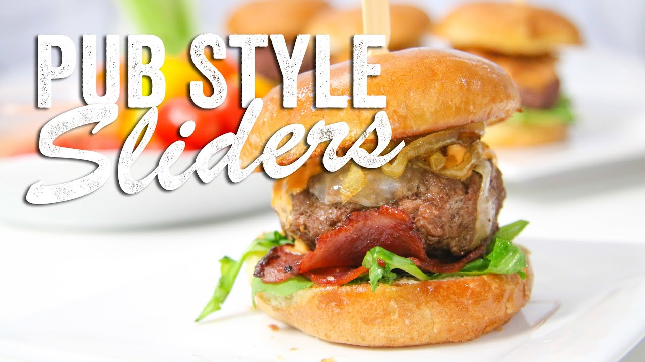 Pub Style Sliders Recipe (Game Day Bites): Bits & Pieces - Season 2, Ep. 8