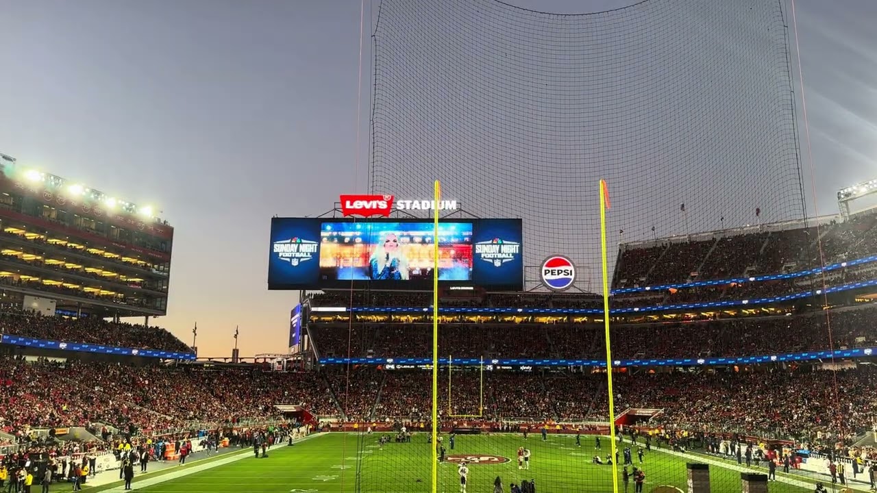 Bears vs 49ers Sunday night football intro