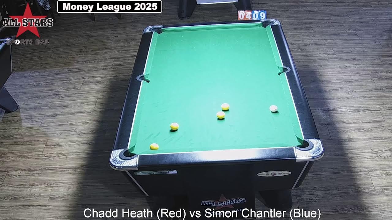Allstars Weston Money League Div 2 Chadd Heath vs Simon Chantler