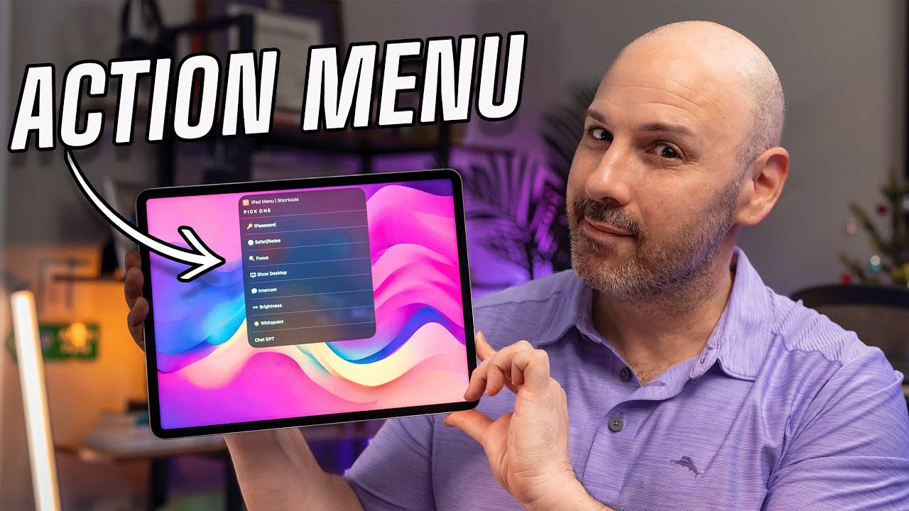 How to Make a Super Fast iPad Shortcut Menu!