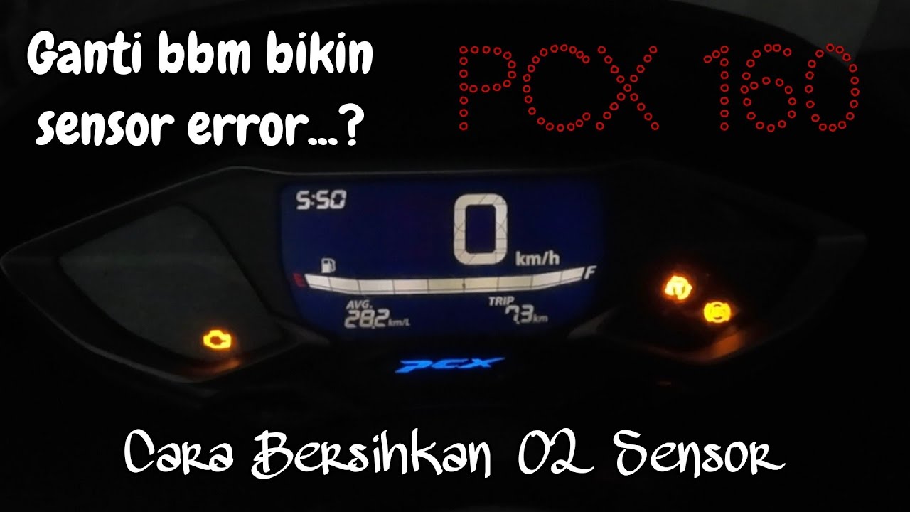 Cara Bersihkan O2 Sensor - dirumah aja #pcx #diy