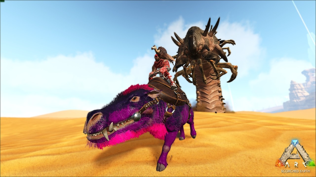 Mor Daeodon ve Akbaba Evcilleştirme! – ARK: Scorched Earth #16