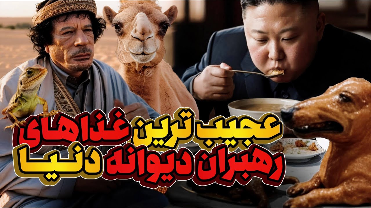 غذاهای شوکه‌کننده‌ای که فقط رؤسا و پادشاهان می‌خورند🔥از شنیدنش شوکه می‌شی!