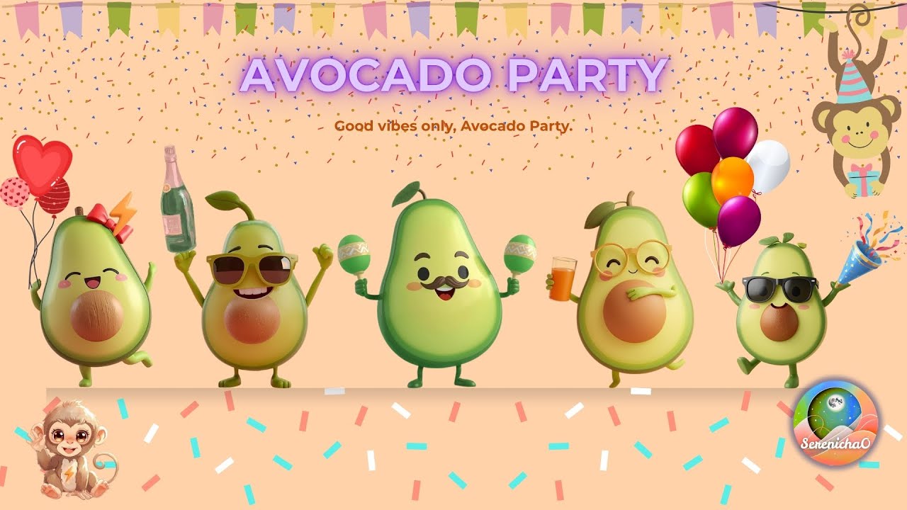 Energy Break Music 🥑 Avocado Party | Good Vibes, Upbeat & Playful Dance