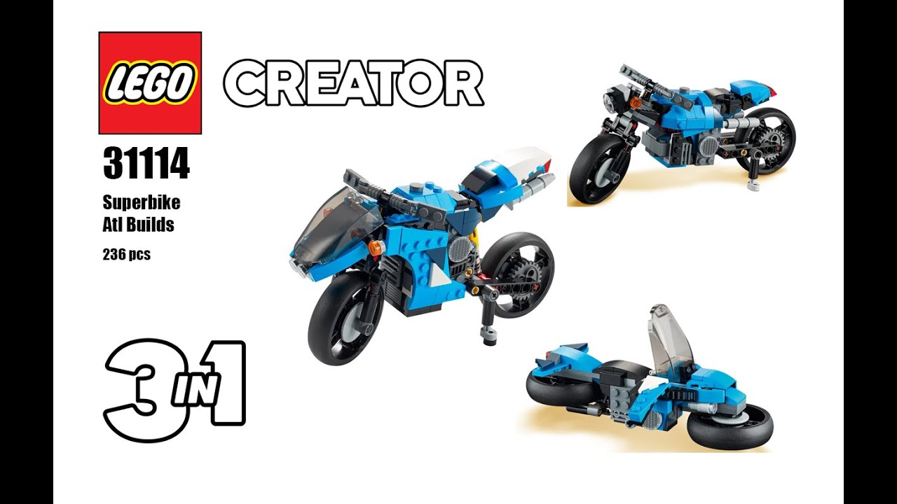 LEGO&reg; Creator | Superbike (31114) | Build | @MarkBuildsBRIX