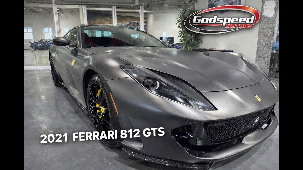2021 FERRARI 812 GTS EXHAUST / WALKAROUND