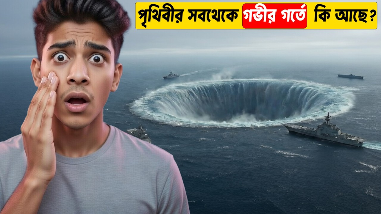 মারিয়ানা ট্রেঞ্চ এর গভীরতা কত ? Unbelievable Mariana Trench Facts