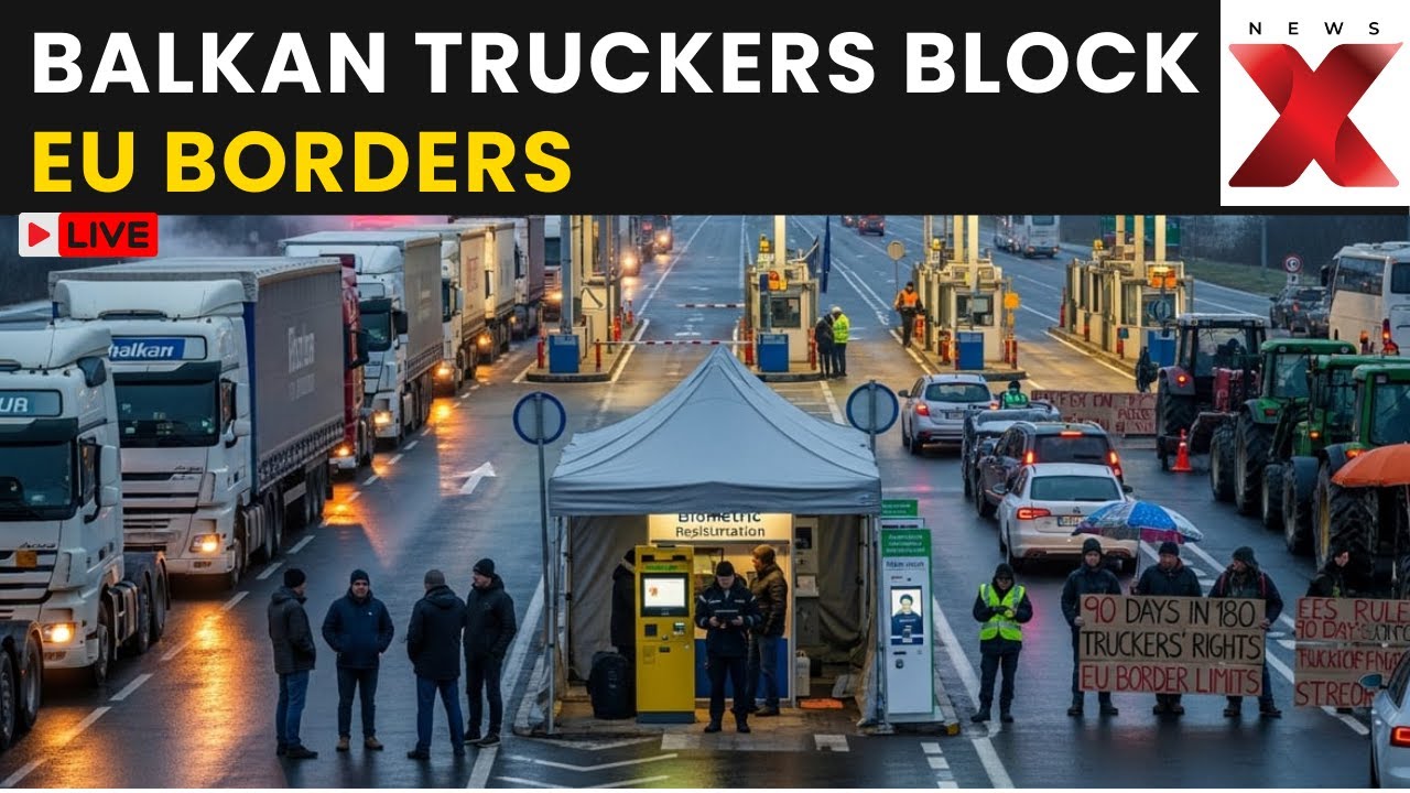 EU Border Protests LIVE: EU Borders Face Gridlock Amid Balkan Truckers&rsquo; Demonstrations