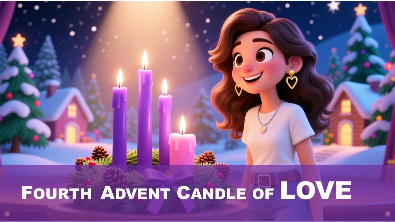 FOURTH ADVENT CANDLE The Light of LOVE / The Miracle of Friendship/ Friendship’s light