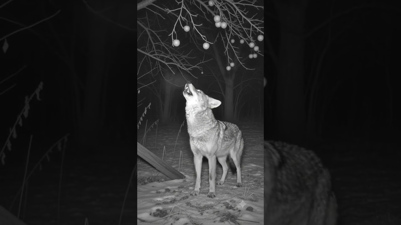Coyote Sounds of Howling and Barking | Canis latrans Sounds #wolf #coyote #animalsounds #fox #ai