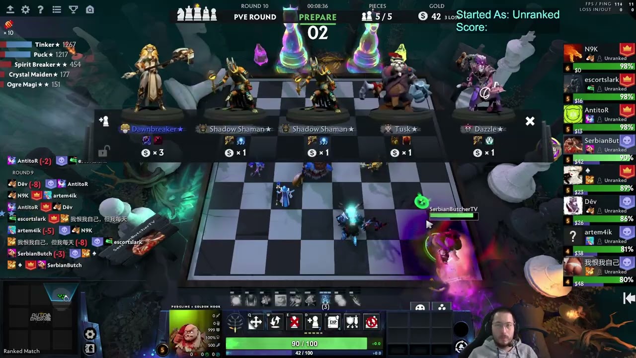 6 Gods 4 Taurens! Dota Auto Chess! Season 36!