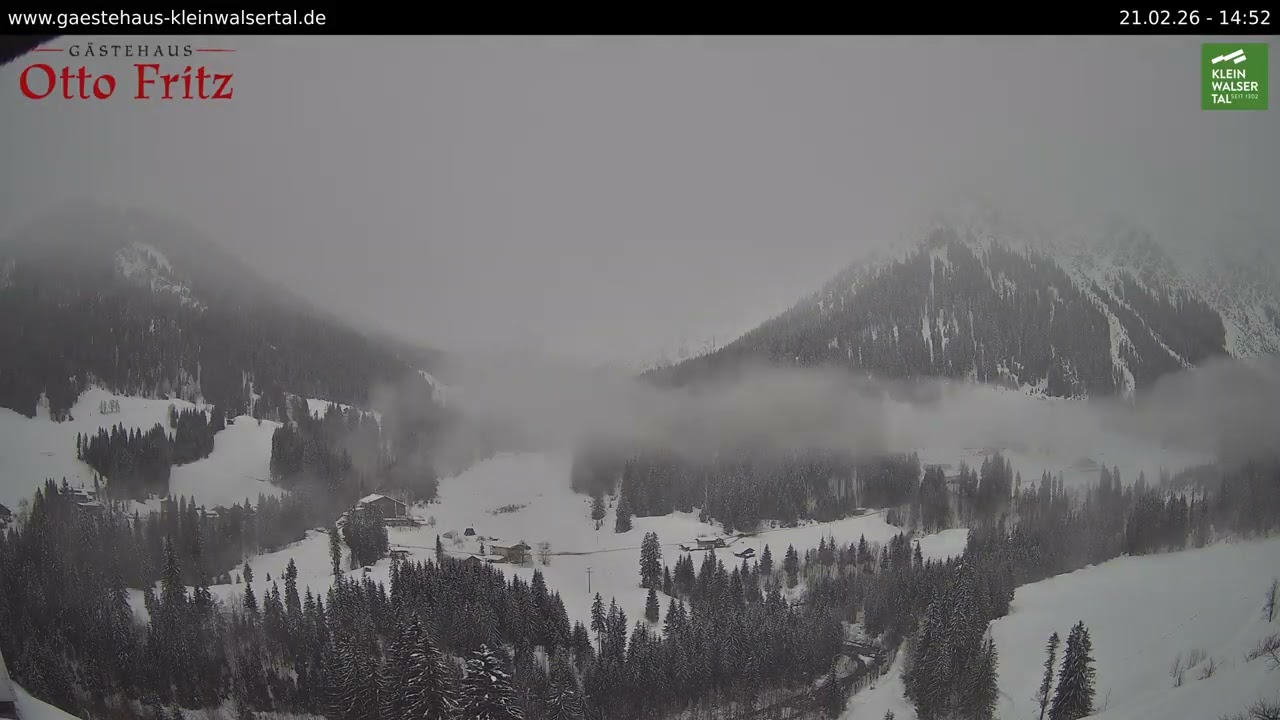 21.02.26 - Blick ins Wildental - Gästehaus Otto Fritz, Mittelberg/Kleinwalsertal