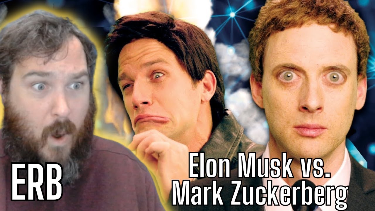 Billionaire SMACKDOWN!! Elon Musk vs Mark Zuckerberg. Epic Rap Battles of History [Reaction]