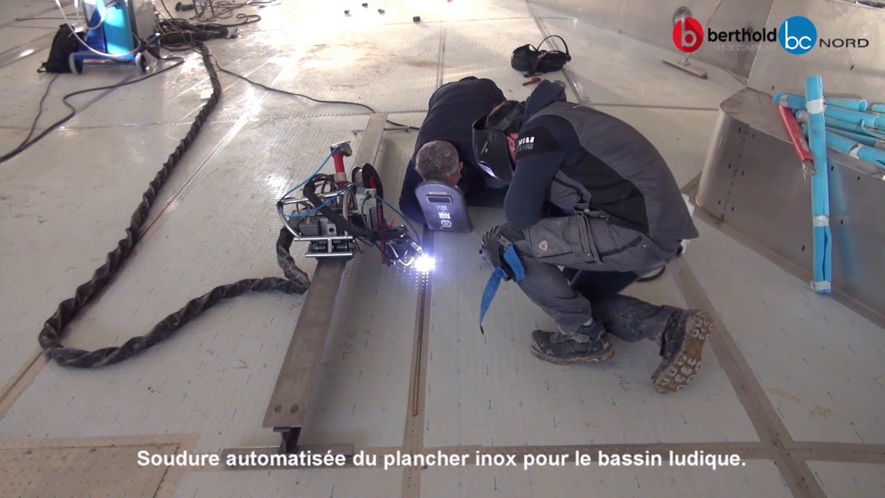 Film suivi de chantier p&ocirc;le aquatique Longwy - novembre 2020