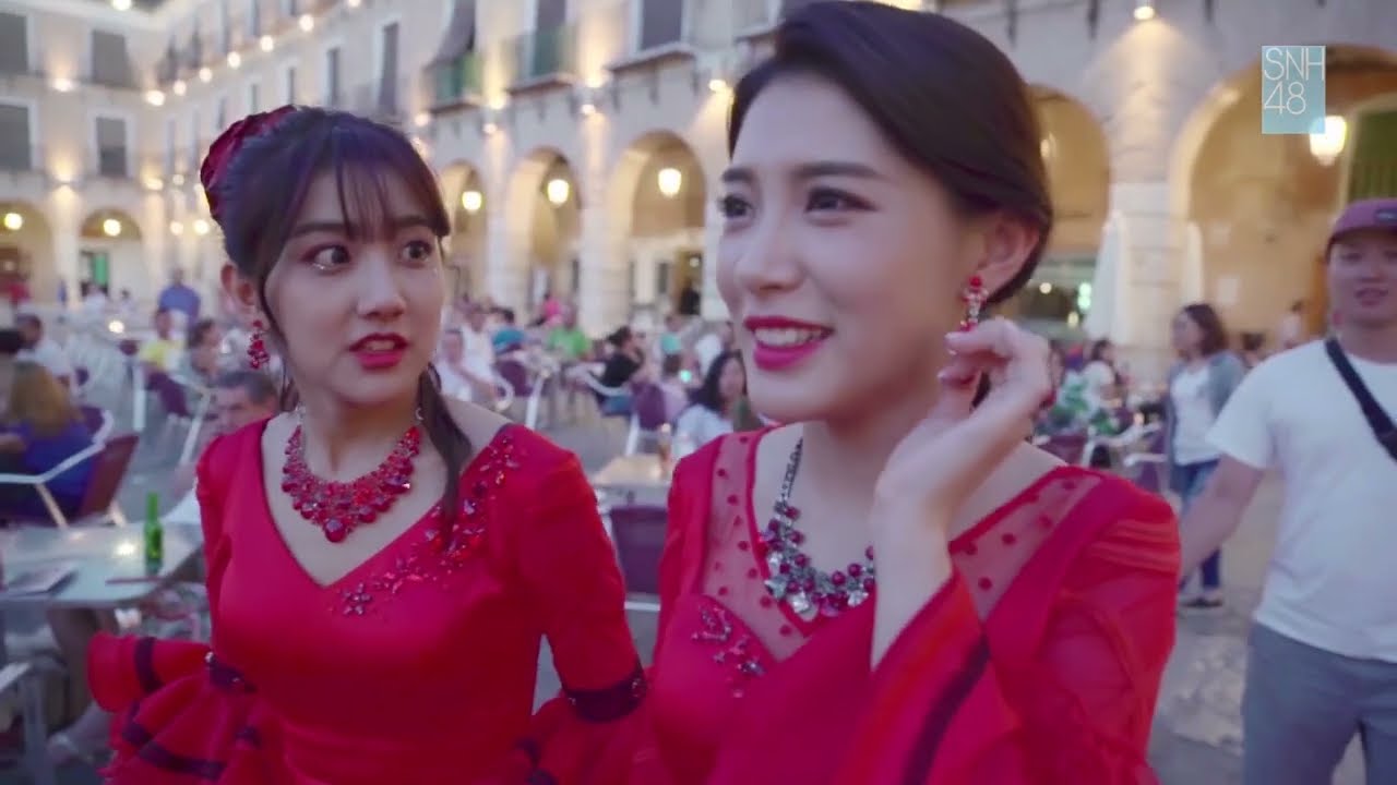 SNH48 《公主披风》   MV花絮（红色版）