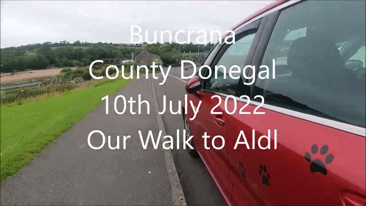 Buncrana County Donegal. 10th July 2022 Our Walk to Aldl